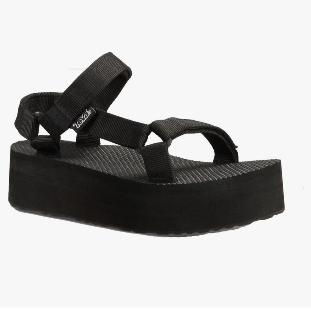 Teva platform sandals, nwt